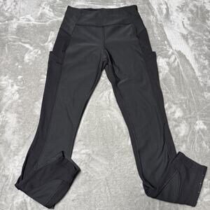 Lululemon High Rise Black Full Length Leggings Women’s Size 4 Yoga Athletic Gym